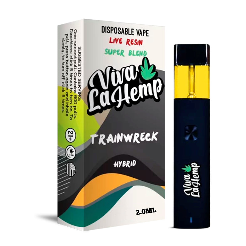 Viva La Hemp – Trainwreck Hybrid Disposable Vape | 2.0ML