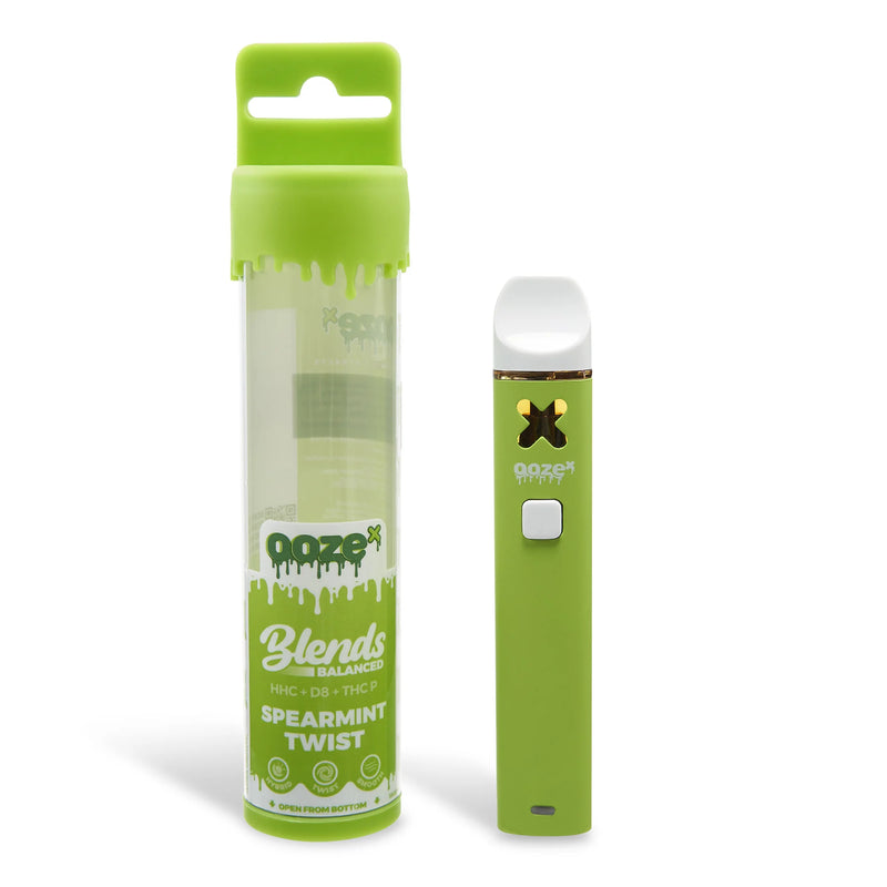 OozeX 2ml Disposable Delta Blends - Spearmint Twist Blend
