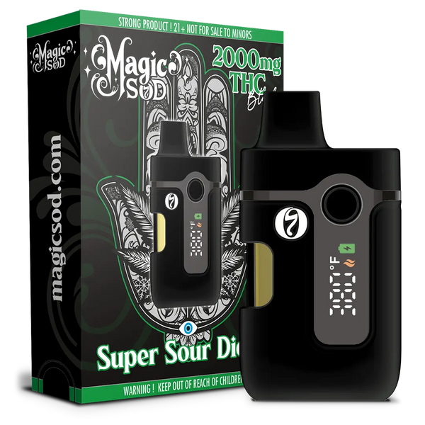MAGICSOD Super Sour Diesel 2000mg THC Blend Disposable Vape - Sativa-dominant