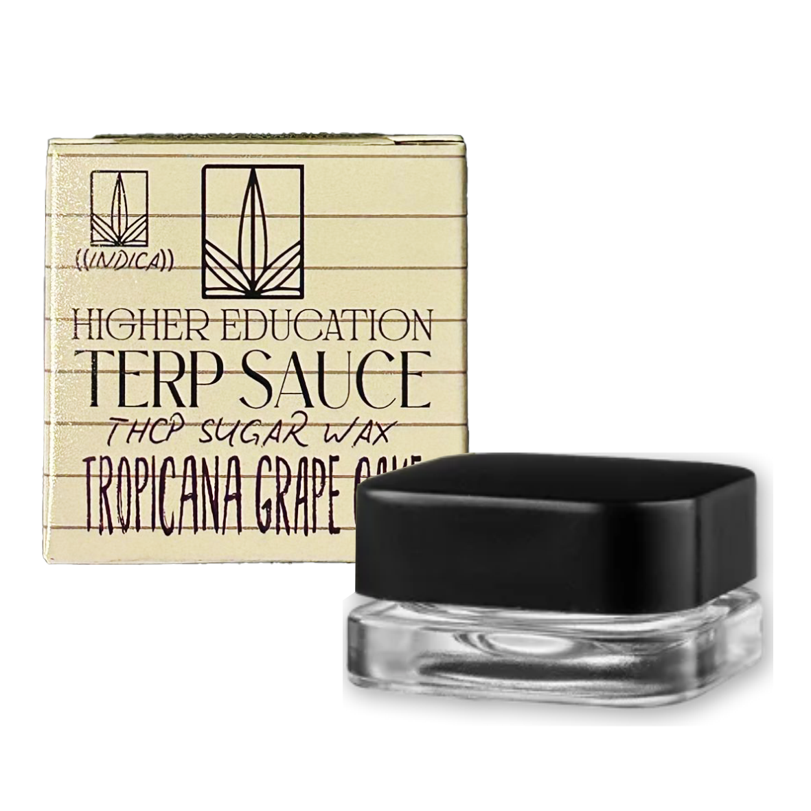 Higher Education 2G THCP Sugar Wax - Tropicana Grape Cake