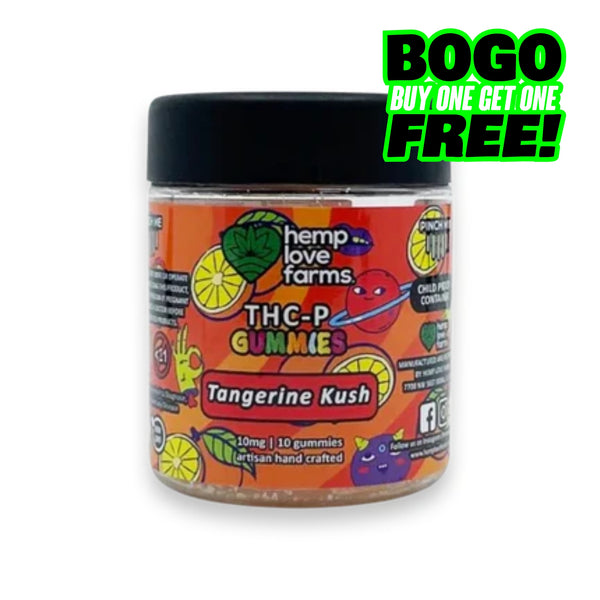 THC-P Gummies - 10mg tangerine Kush