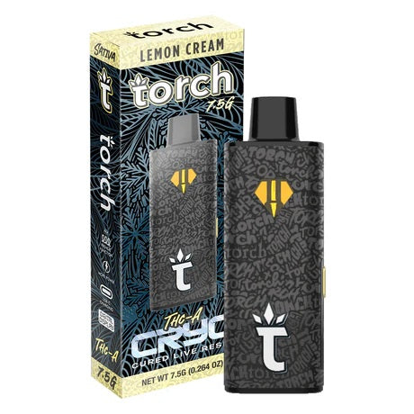 Torch CRYO THC-A Cured Live Resin 7.5G Lemon Cream Sativa