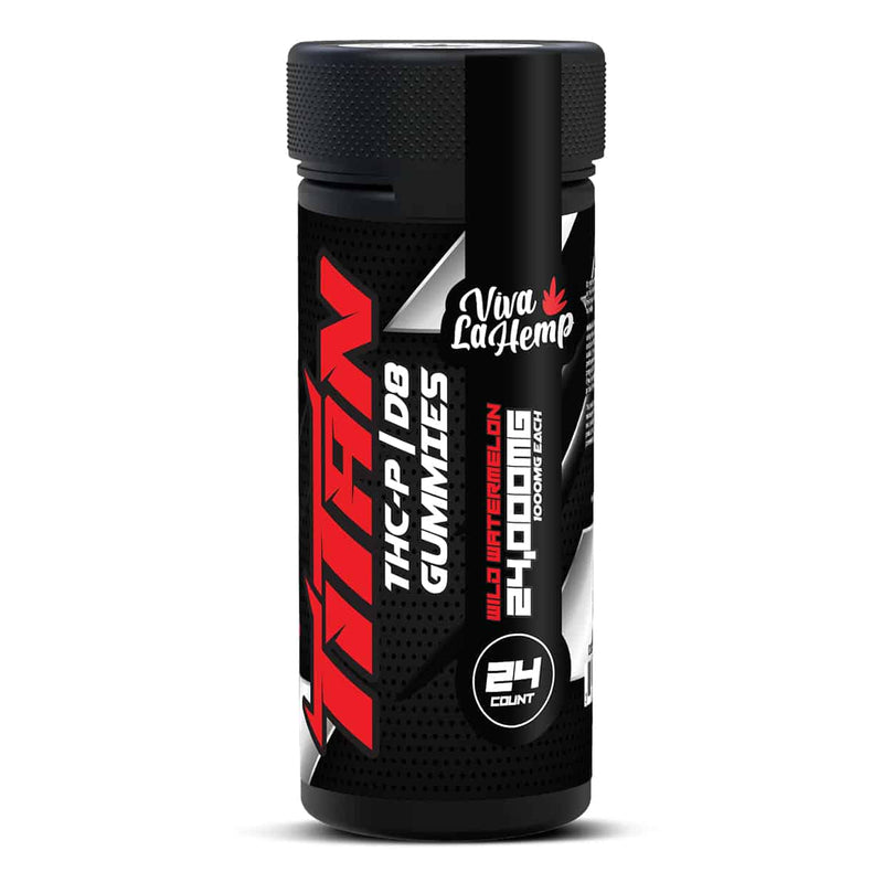 viva la hemp Titan THC-P | D8 Gummies – 24000 MG – Wild Watermelon