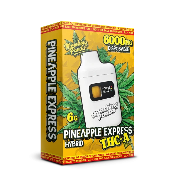 Pineapple Express Disposable Vape THC-A Blend 6000mg - Hybrid