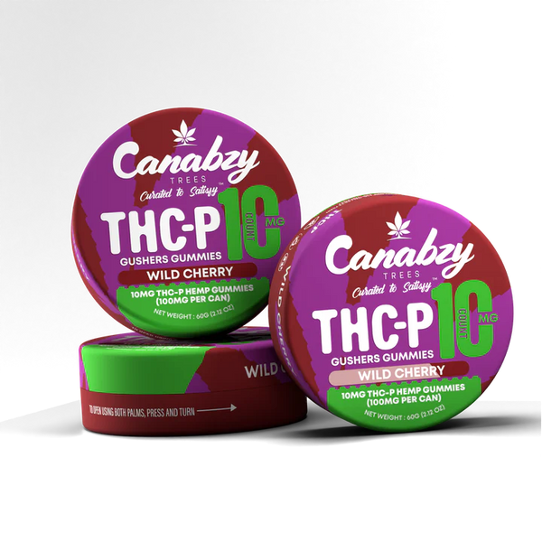 Canabzy THC-P Gushers Gummies 10ct - Wild Cherry
