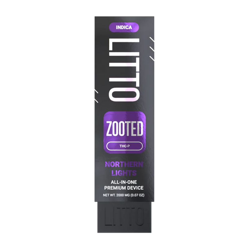 LITTO All in One Device ZOOTED - Indica - THC-P - Northern Lights - 2G