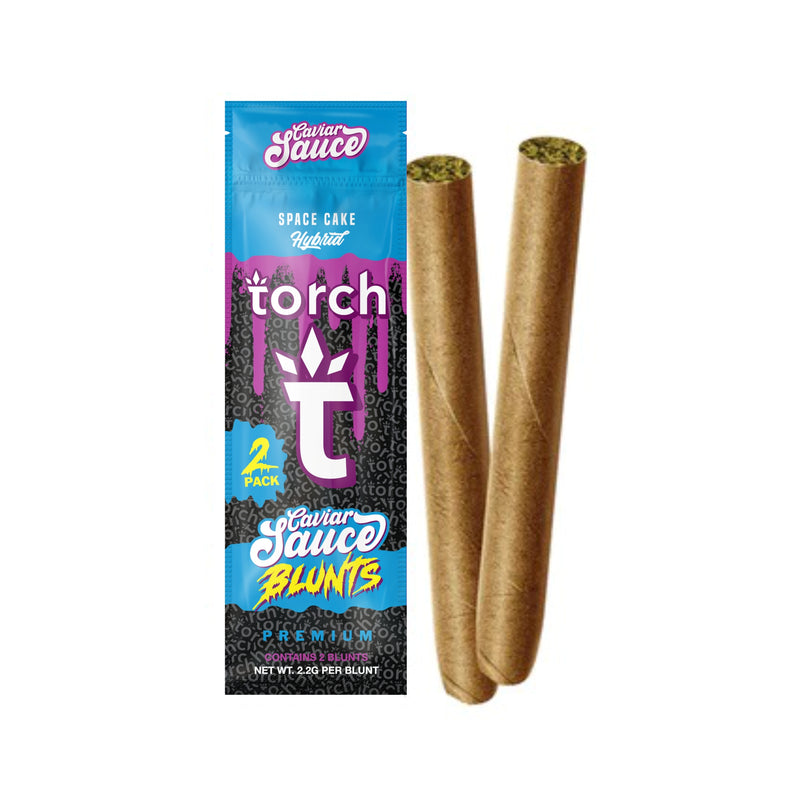 Blunts Caviar Sauce Space Cake Hybrid Torch THC-A Infused Pre Rolls 4.4g 2 Count