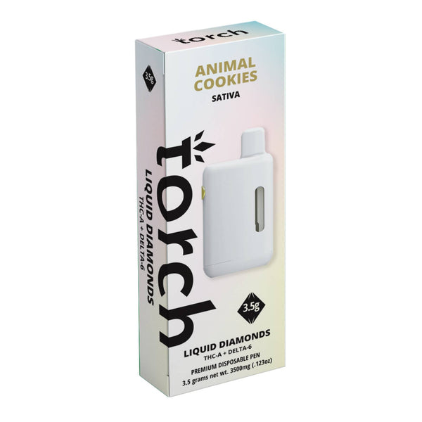 Torch Liquid Diamonds blend Disposables 3.5g -  Animal Cookies (Sativa)