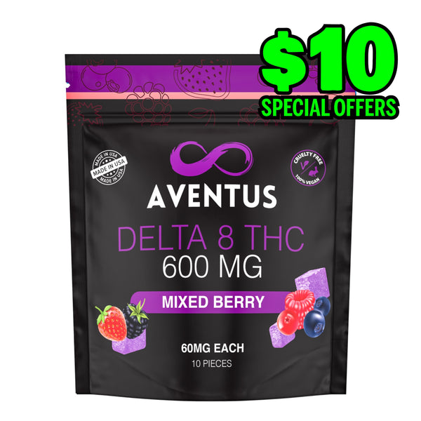 DELTA 8 THC INFUSED GUMMIES MIXED BERRY 600mg
