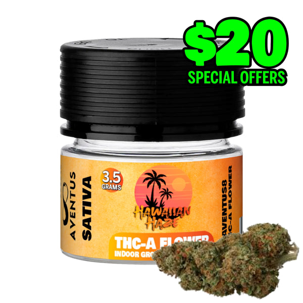 AVENTUS8 THC-A Flower Hawaiian Haze 3.5g - Sativa