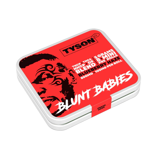 Tyson 2.0 Blunt Babies, Mini Pre-rolls - Blueberry Haze