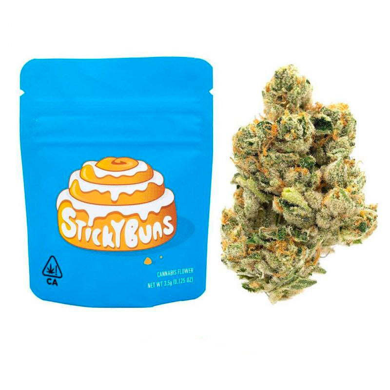 3.5g THC-A COOKIES STICKY BUNS FLOWER HYBRID