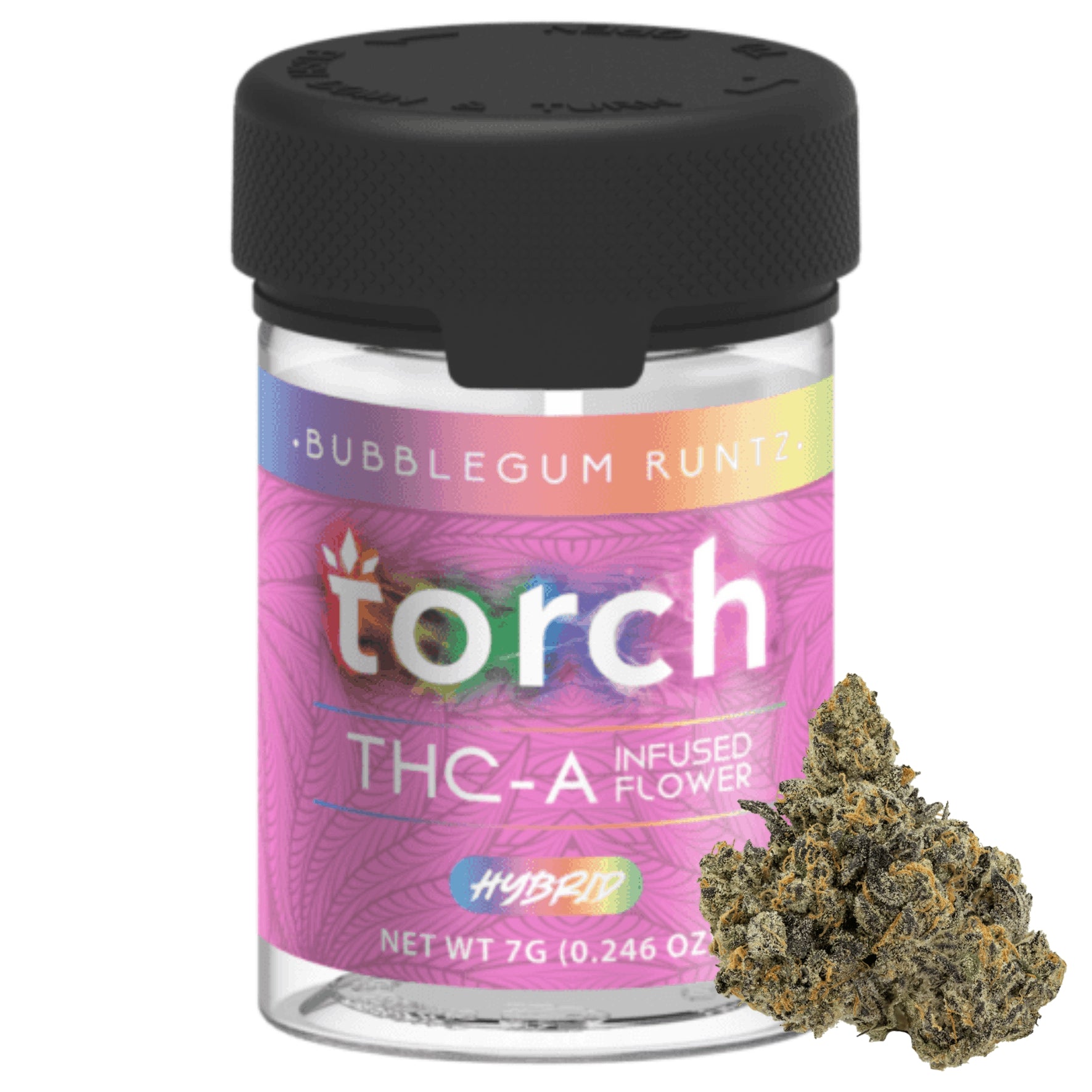 TORCH THC-A INFUSED FLOWER 7G BUBBLEGUM RUNTZ