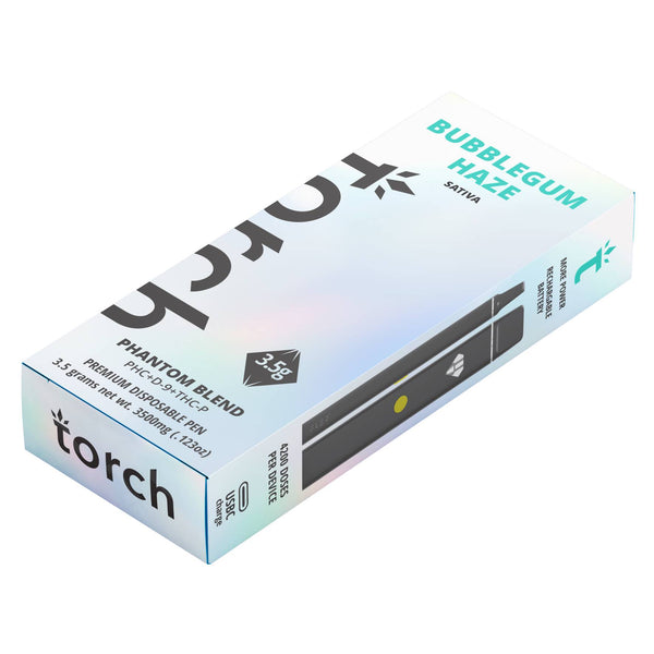 Torch Phantom Blend THC Disposables 3.5g -  Bubblegum Haze (Sativa)