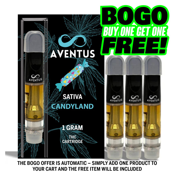 THC CANDYLAND Full Spectrum 510 Thread Vape Cartridge 1000mg 1 gram