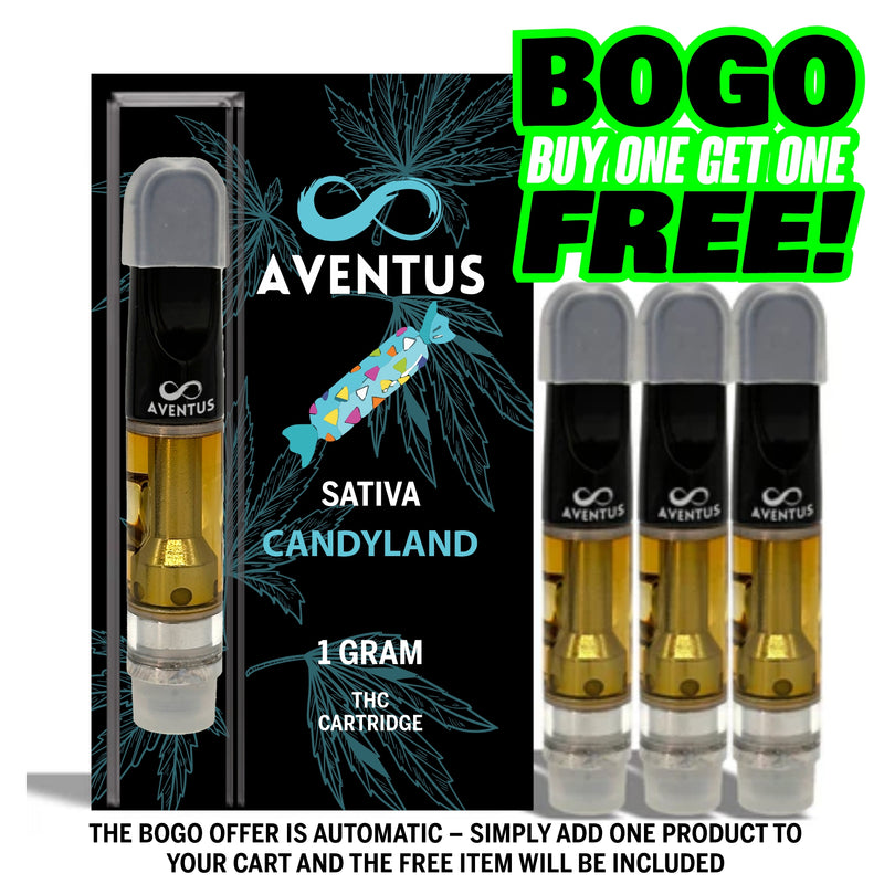 THC CANDYLAND Full Spectrum 510 Thread Vape Cartridge 1000mg 1 gram