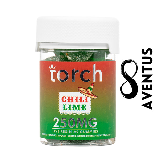 Torch Delta-9 Live Resin Gummies 250mg - Chili Lime