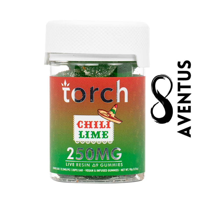 Torch Delta-9 Live Resin Gummies 250mg - Chili Lime