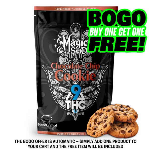 MAGICSOD Chocolate Chip Cookie Delta 9 THC 100mg