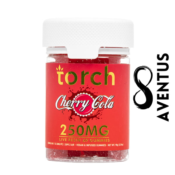 Torch Delta-9 Live Resin Gummies 250mg - Cherry Cola