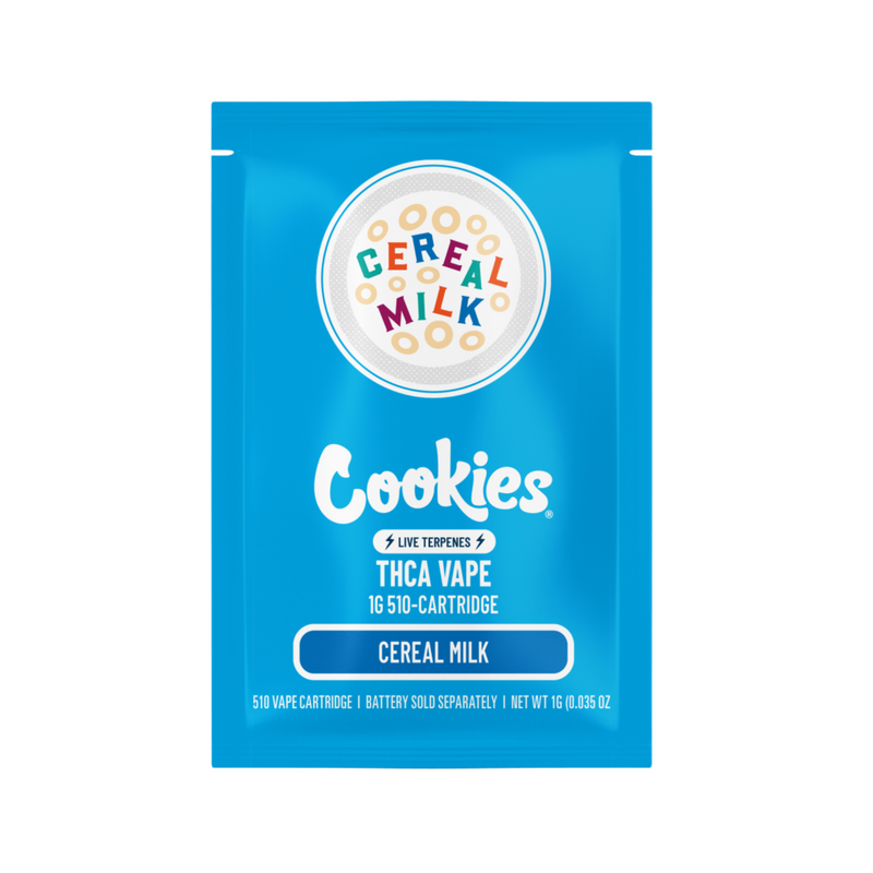 COOKIES CEREAL MILK THC-A CARTRIDGE - 1G 510 Thread