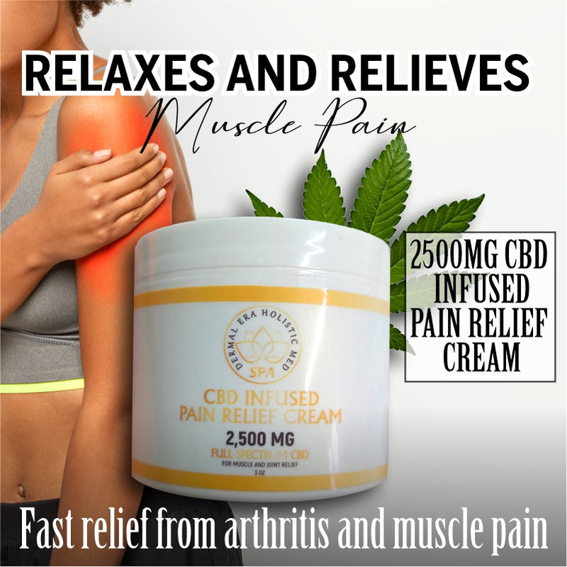 CBD INFUSED PAIN RELIEF CREAM