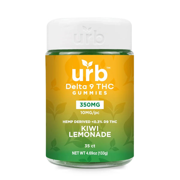 urb Delta 9 THC Gummies - 350mg  Kiwi Lemonade