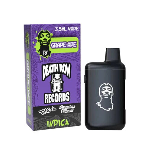 Death Row Records Signature Blend THC-A 3.5ml Disposable Vape - Grape Ape (Indica)