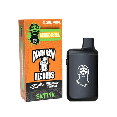Death Row Records Signature Blend THC-A 3.5ml Disposable Vape - Sour Diesel (Sativa)