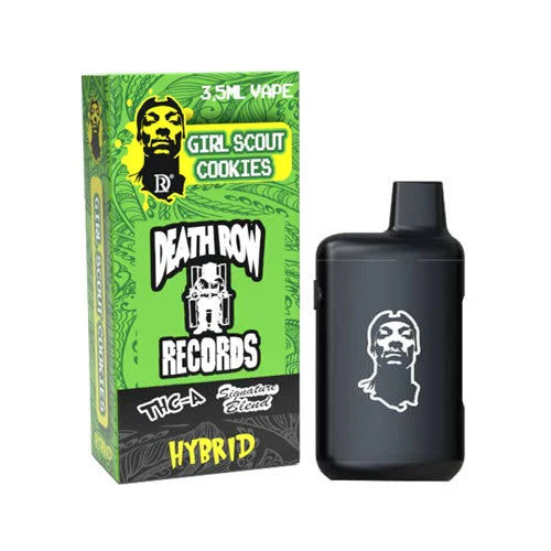Death Row Records Signature Blend THC-A 3.5ml Disposable Vape - Girl Scout Cookies (Hybrid)