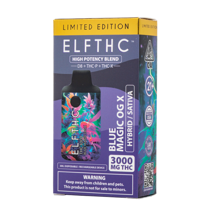 ELF THC THC3000 Disposable Vape Bars 3G