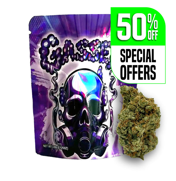 Gassed – 3.5g Premium THCA Indoor Flower