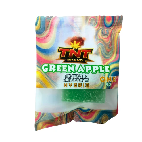 TNT Brand THCP THCA 200mg One Pack Gummy