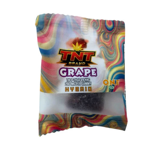 TNT Brand THCP THCA 200mg One Pack Gummy