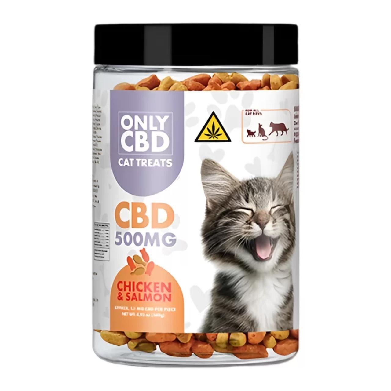 Only CBD Cat Treats 500MG Chicken & Salmon