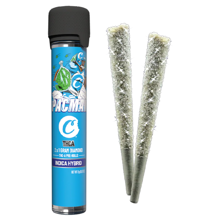 Cookies - THCA Pre-Roll w/ Diamonds 1g 2 Pack - Pacman