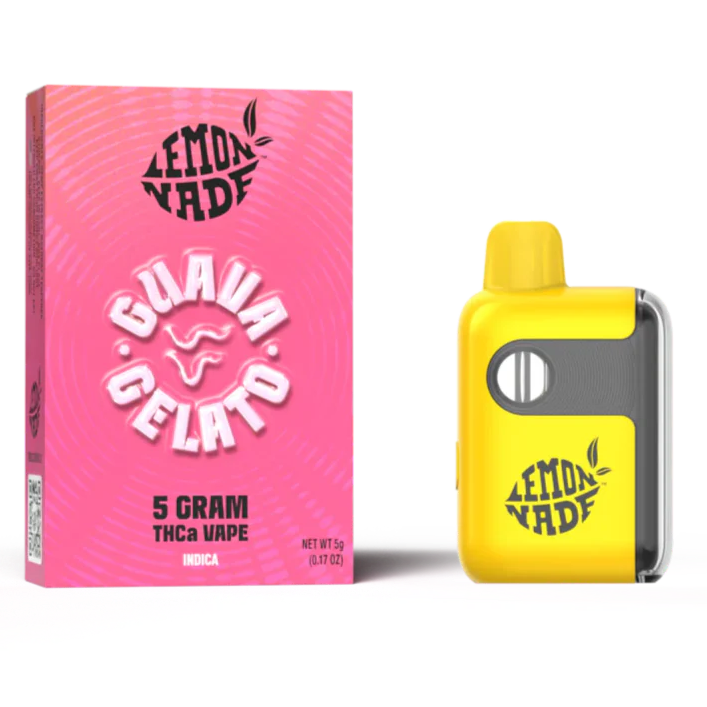 Lemonnade THC Blend Vaporizer 5G Guava Gelato - Indica