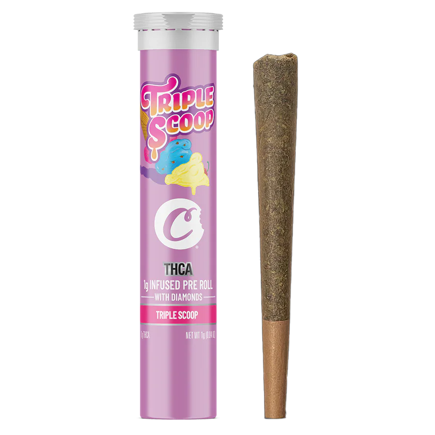 Cookies - THCA Pre-Roll Triple Scoop 1g