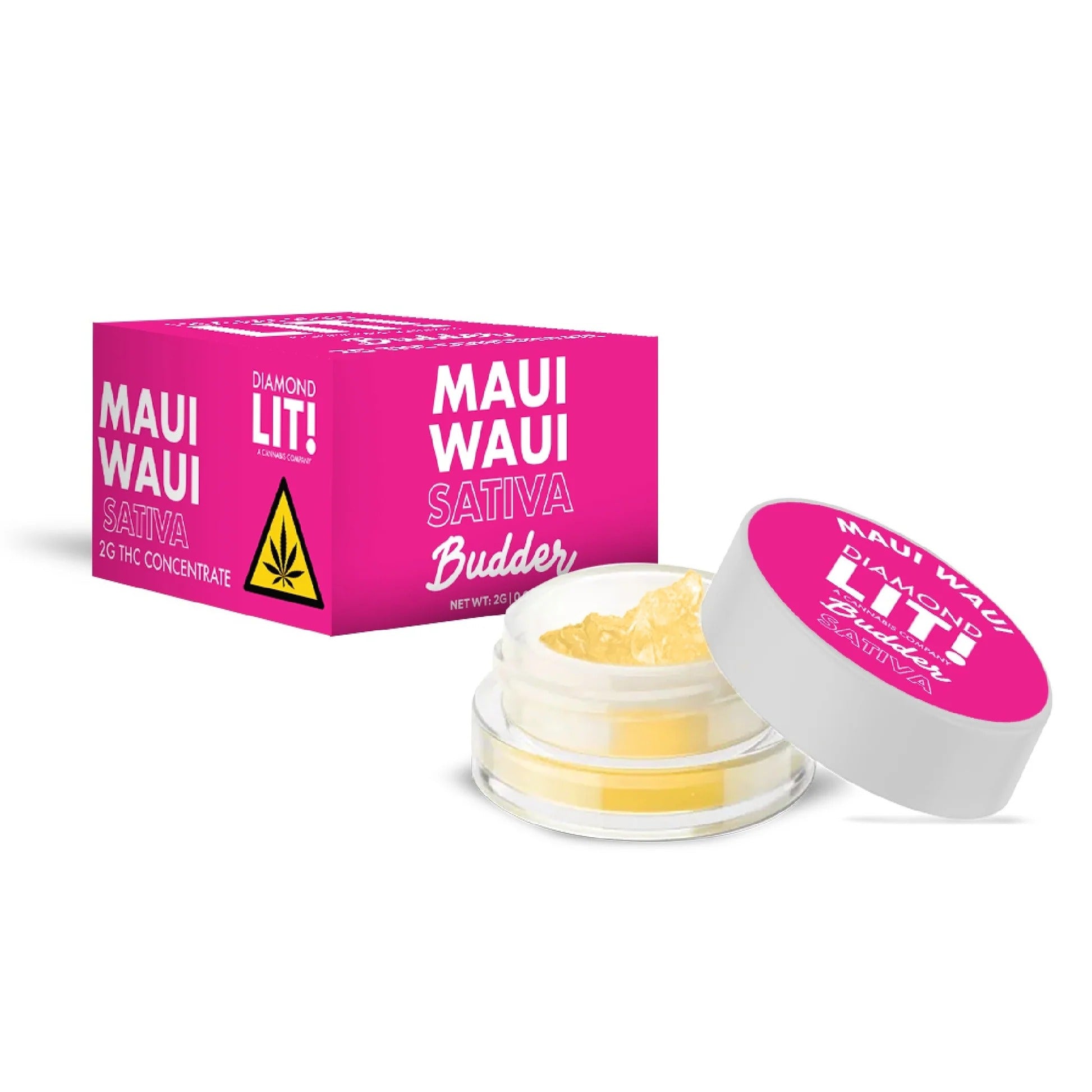 Lit! THC Budder Dabs - 2g Maui Waui Sativa