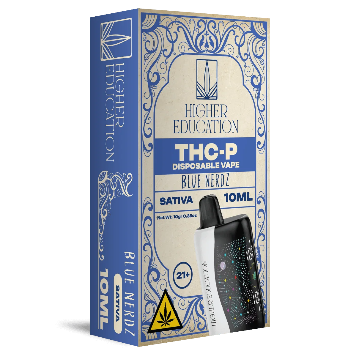 Higher Education THCP Blend Disposable 10G - Blue Nerdz (Sativa)