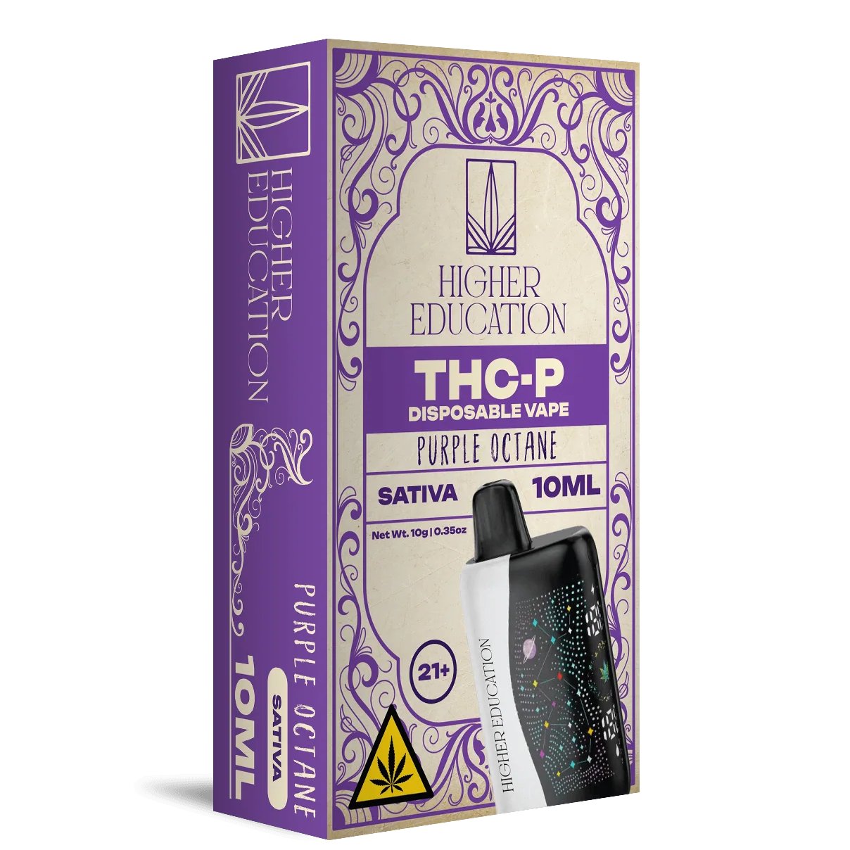 Higher Education THCP Blend Disposable 10G - Purple Octane (Sativa)