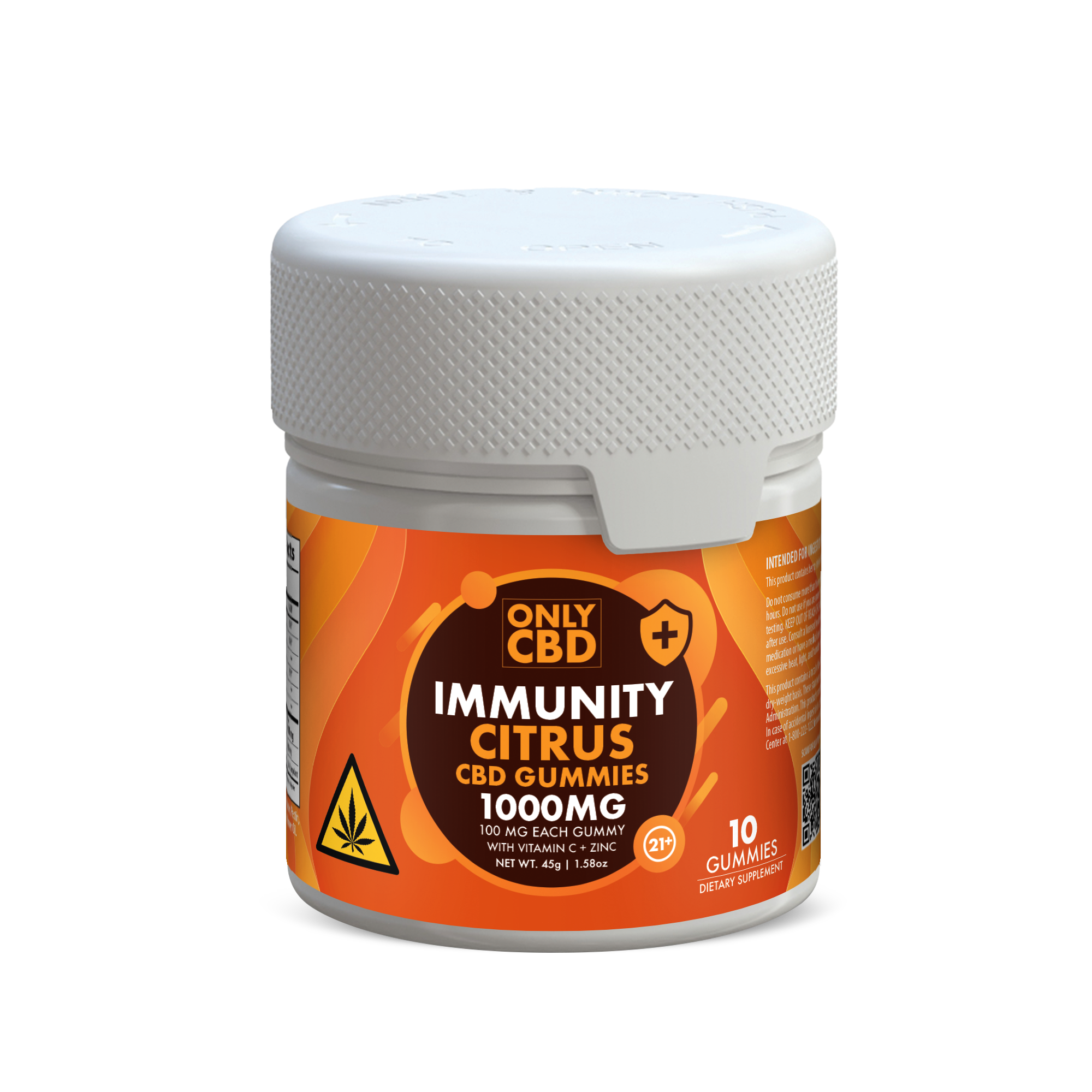 Only CBD Immunity Gummies 1000MG