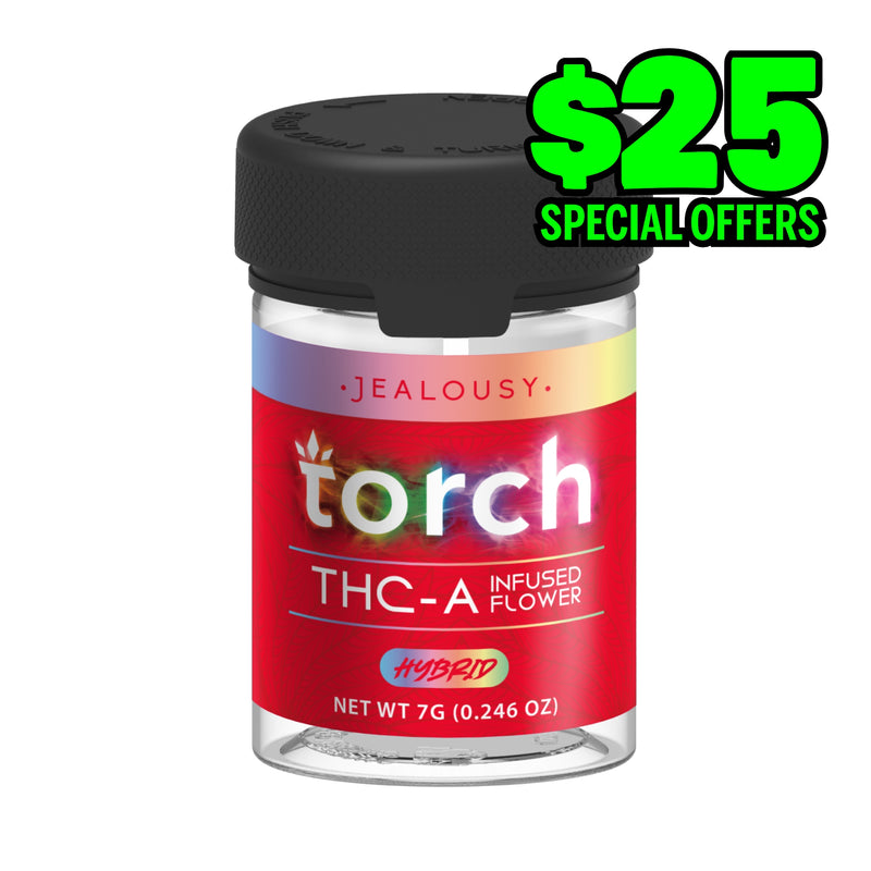 TORCH THC-A INFUSED FLOWER 7G JEALOUSY