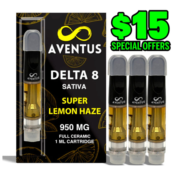 Super Lemon Haze DELTA 8 VAPE CARTRIDGES