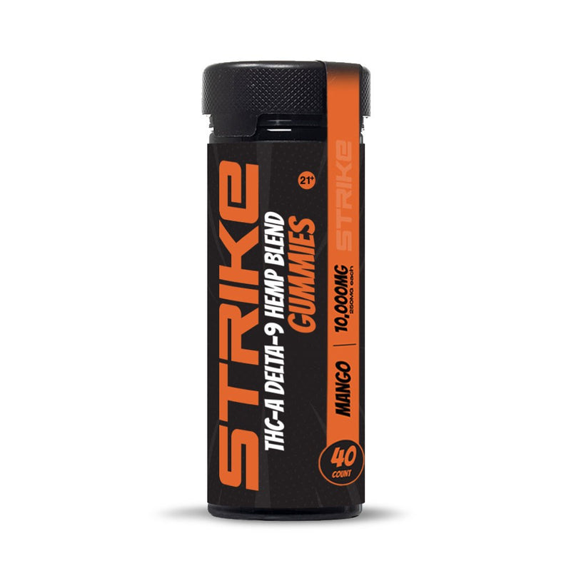 STRIKE THC-A/D9 BLEND 10000MG 40CTS GUMMIES