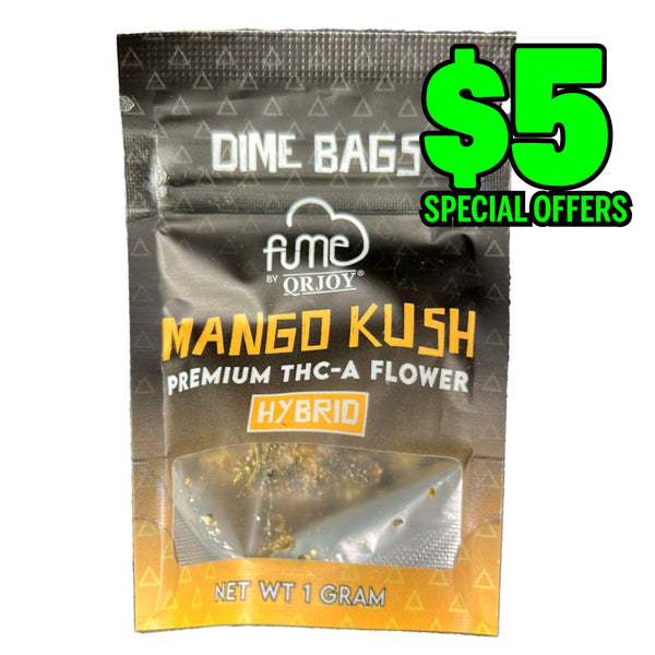 Fume Mango Kush – 1g Premium THCA Hybrid Flower
