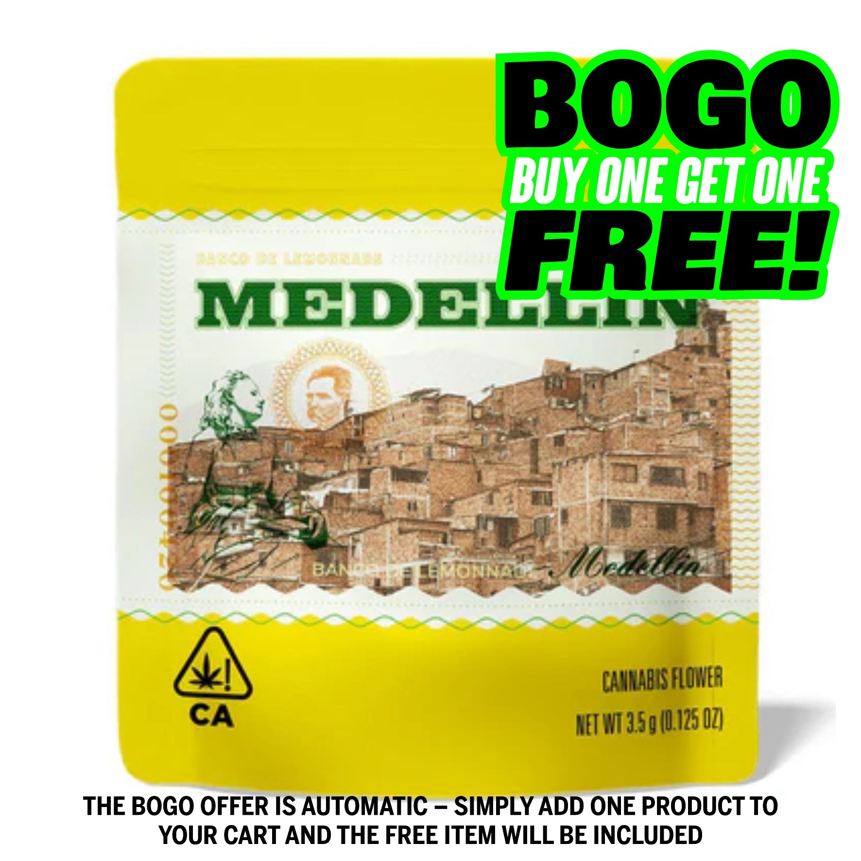 COOKIES - LEMONADE MEDELLIN 3.5G THC-A FLOWER