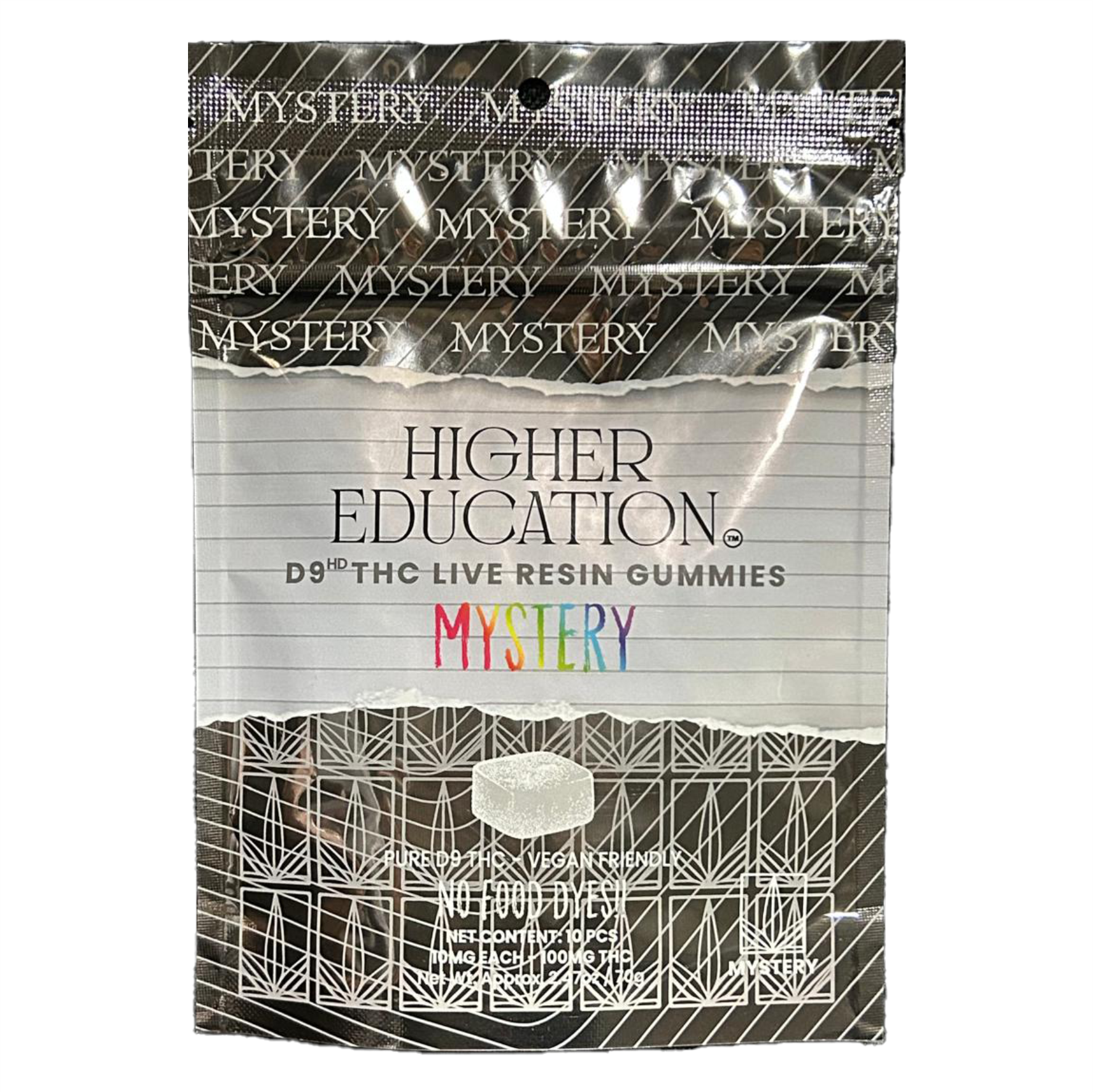 Higher Education™ D9 THC Live Resin Gummies | 100MG Mystery - Mystery