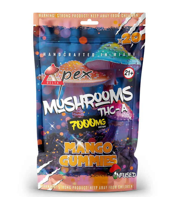 Mango Gummies Mushroom THC-A 7,000mg