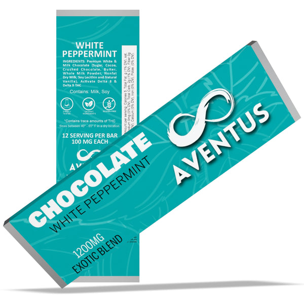 AVENTUS CHOCOLATE EXOTIC BLEND 1200MG - WHITE PEPPERMINT